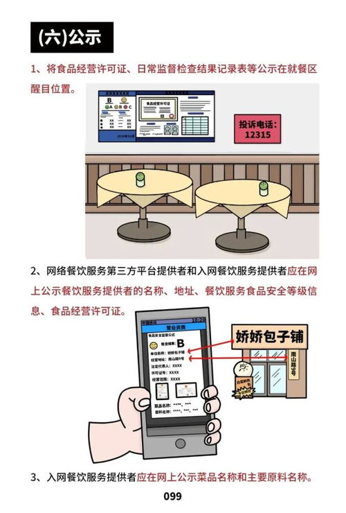看漫畫學知識 餐飲服務食品安全操作規范來啦！